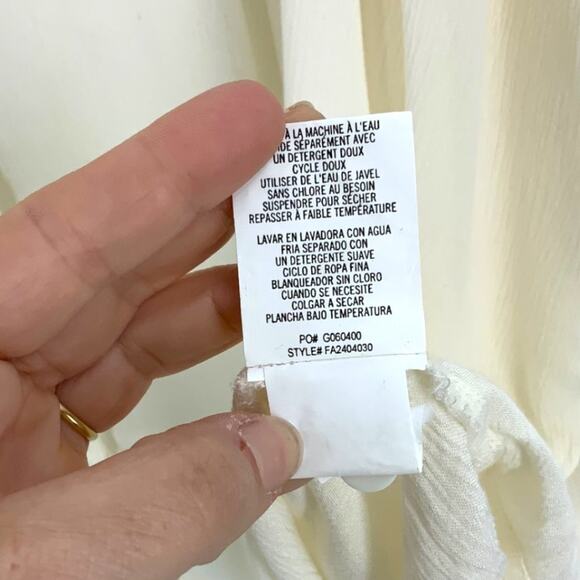 O'Neill Fiona Cover Up Vanilla Size XL / XXL NWOT $60 MSRP - Picture 7 of 9